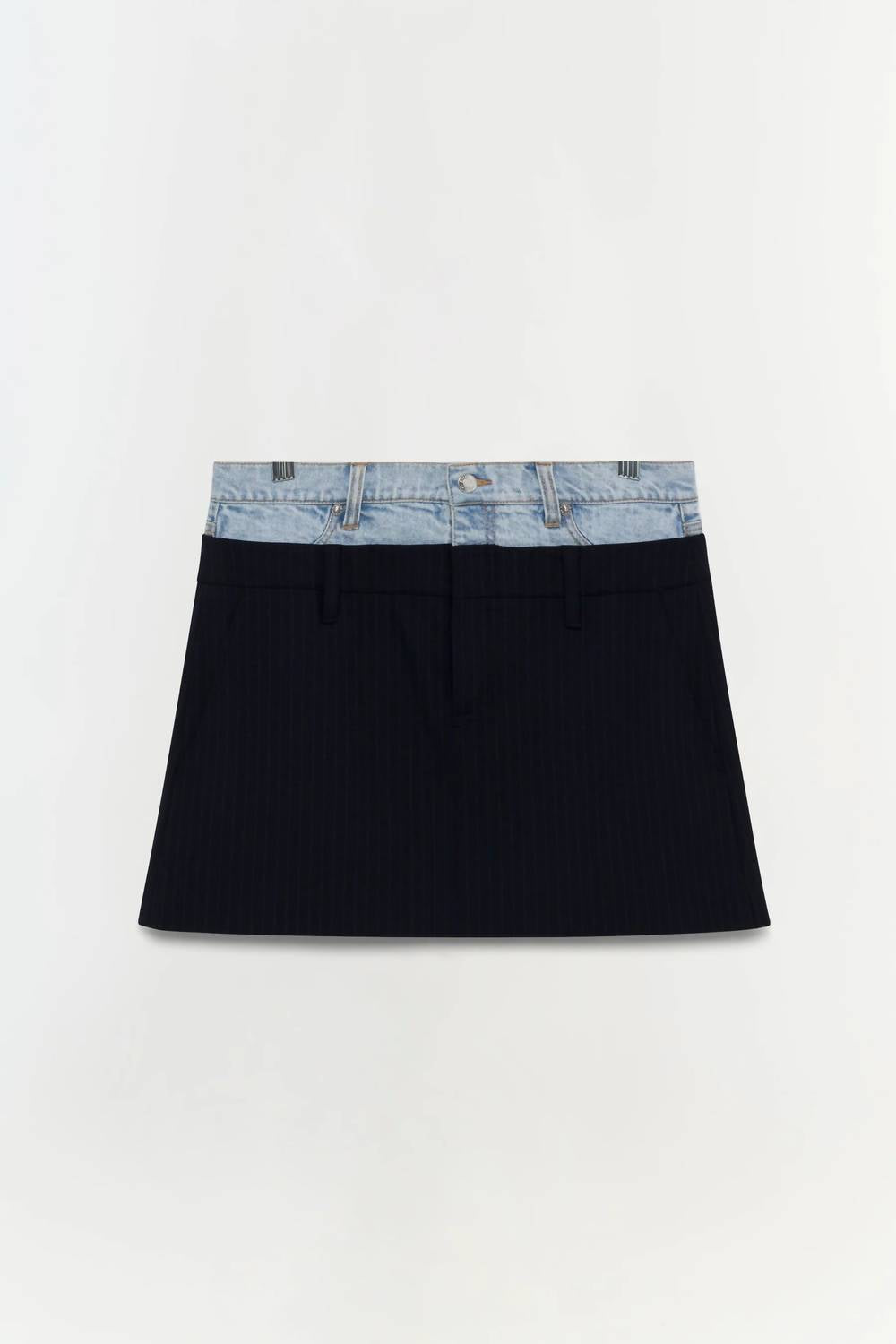 Simkhai - Rilee Double waistband combo mini skirt