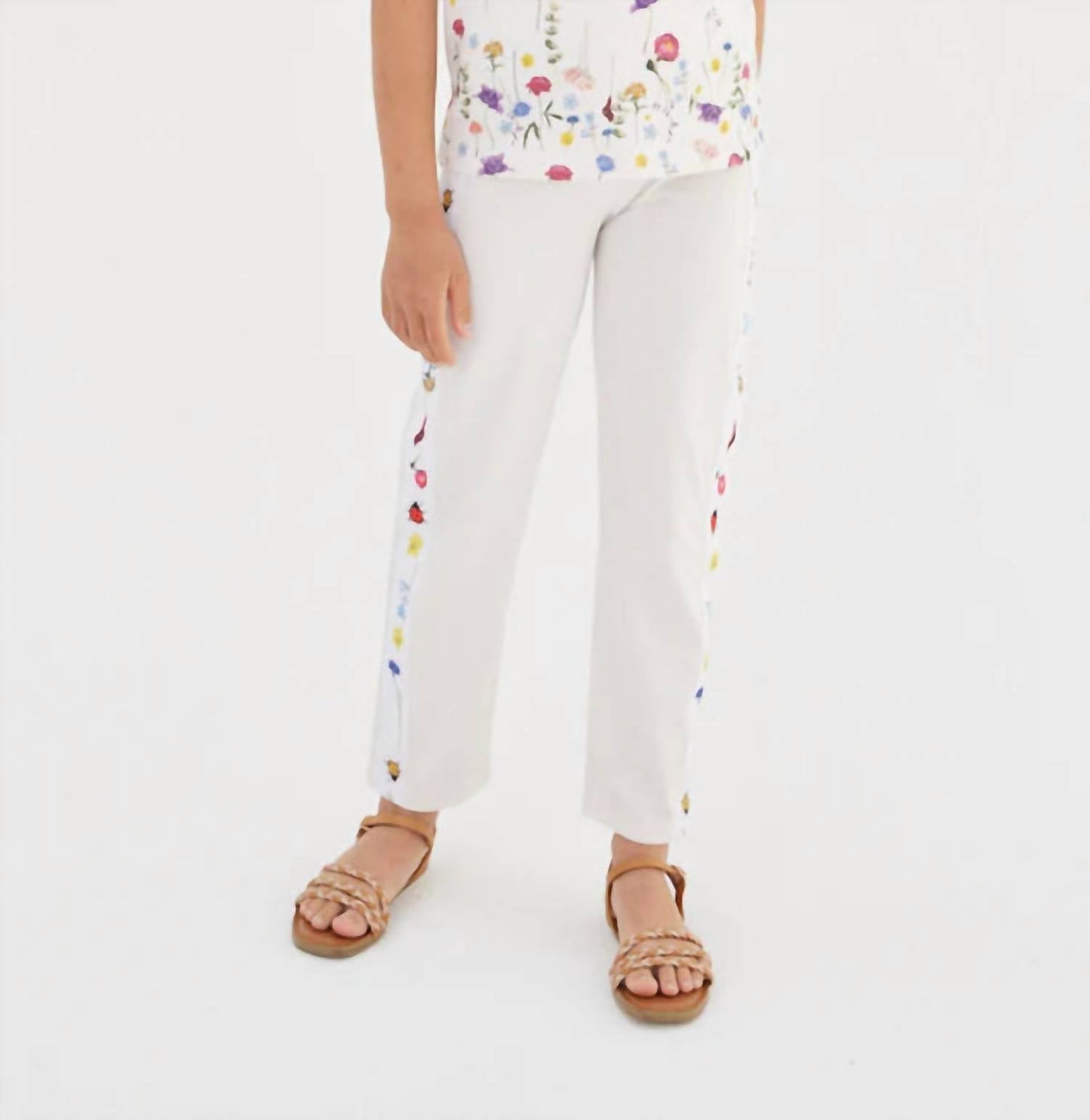 Sasha+Z - Floral Tapered Pants