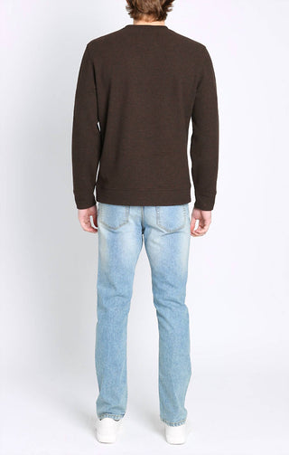 Jachs New York - Wool Blend Soft Long Sleeve Crewneck Sweater