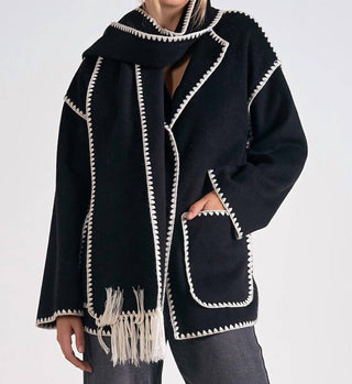 Elan - Jacket with Top Stitch