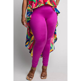 The Curve La - Plus Size High Rise Leggings