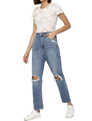 American Eagle Outfitters - Distressed Mom Jean