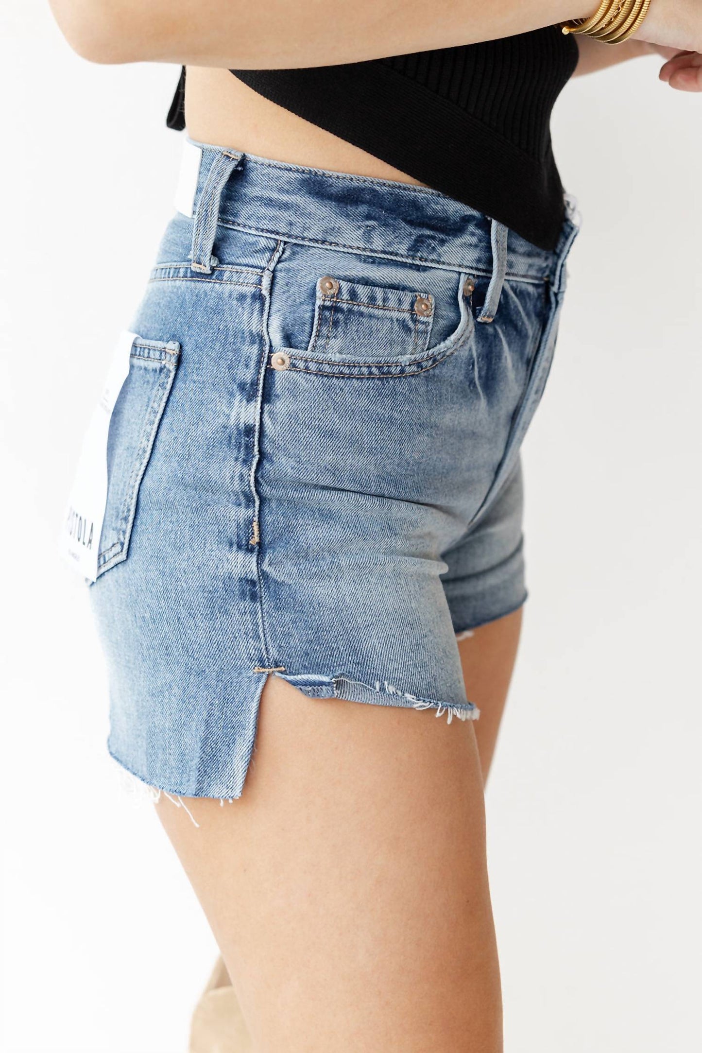 Pistola - Connor High Rise Vintage Shorts