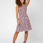 Leota Women's Calista Side Tie Dress Brown