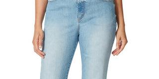 Gloria Vanderbilt Women's Amanda Classic Rise Released Hem Bootcut Jeans Blue Size 4
