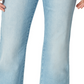 Gloria Vanderbilt Women's Amanda Classic Rise Released Hem Bootcut Jeans Blue Size 4