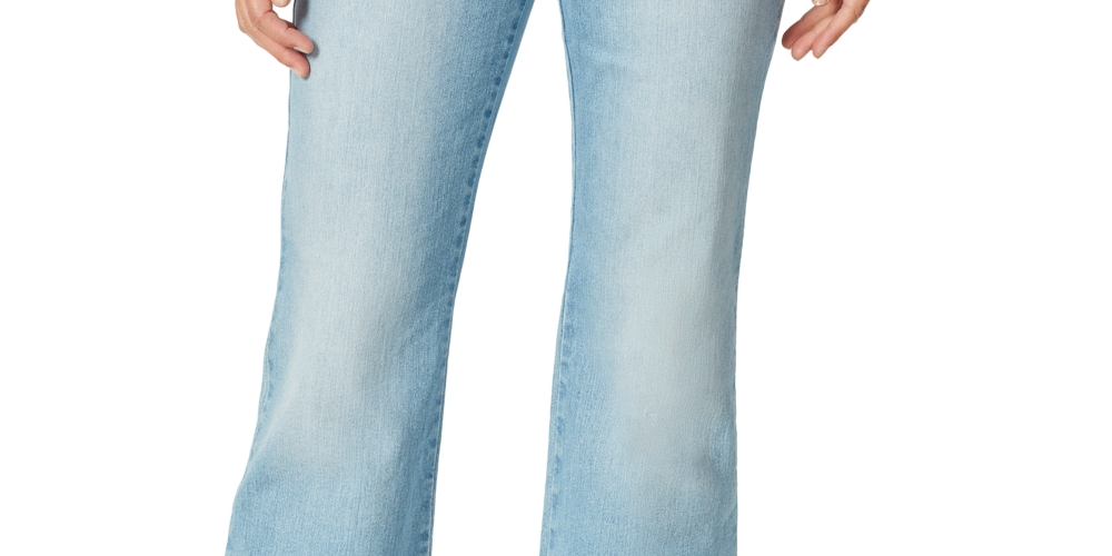 Gloria Vanderbilt Women's Amanda Classic Rise Released Hem Bootcut Jeans Blue Size 4