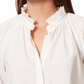 Anne Klein Women's Jo Cotton Button Front Shirt White Size Small