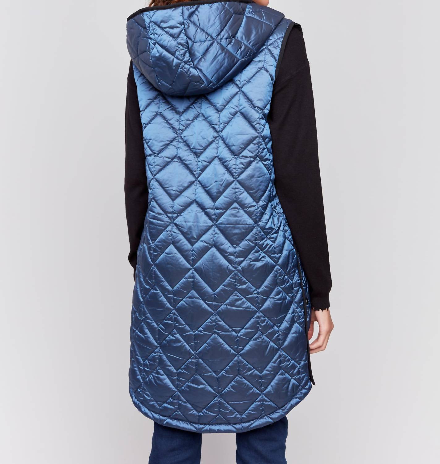 Charlie B - Hooded Quilted Vest