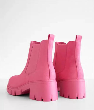 Mia - Women's Ivy Lug Bootie - Medium