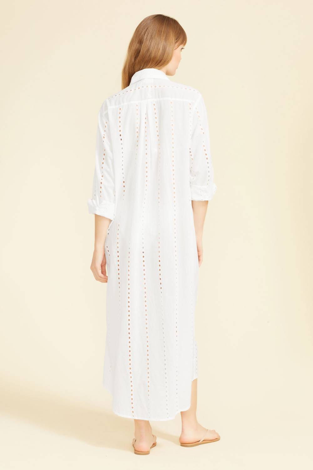 Sitano - Women's Positano Maxi Shirt Dress