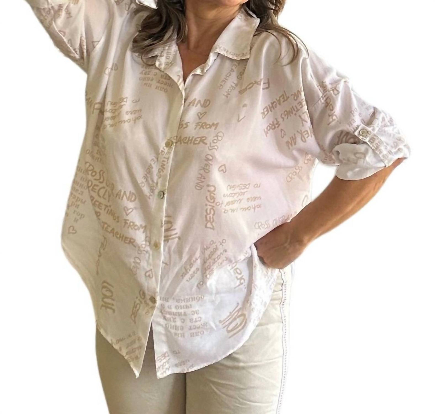 Made In Italy - Whispering Canvas Shirt