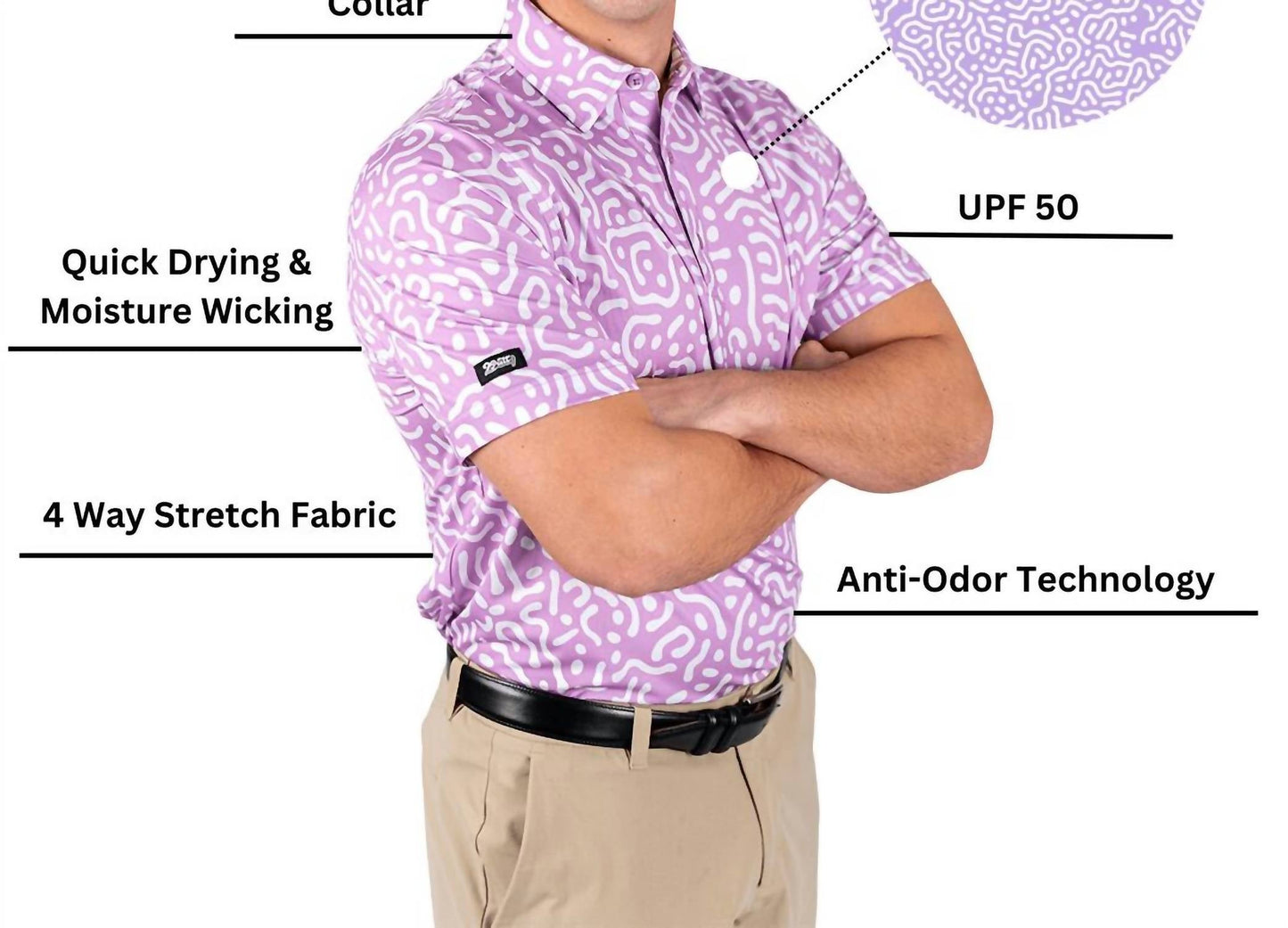 2Putt - Men's Wrong Fairway Polo