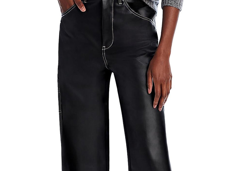 Blanknyc Faux Leather Cropped Pants