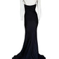 Jovani - Black Maxi Evening Gown