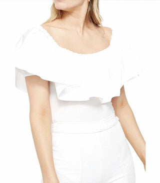 Free People - Poof Goes My Heart Ruffle Bodysuit