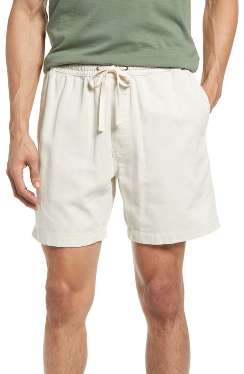 Madewell Men's Cotton Everywhere Shorts in Form Grey  Size X-Large
