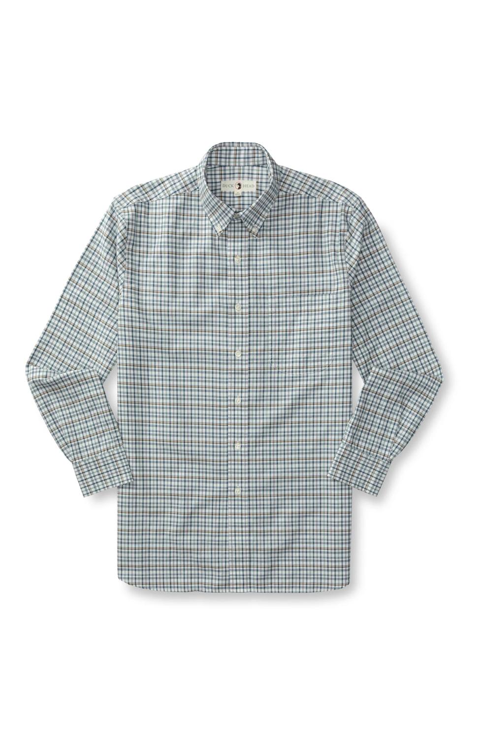 Duck Head - Cotton Oxford Sport Dafton Plaid Shirt