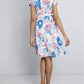 Modcloth - Retro Floral Fit & Flare Midi Shirt Dress
