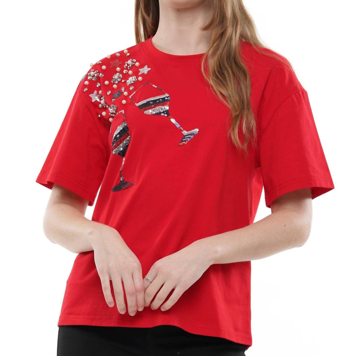 And The Why - American Wine Glass Tee