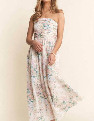 J.Nna - Hello Dear Eyelet Midi Dress