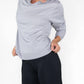 Body Wrappers - Lightweight Vegan Cashmere Hooded Shirt