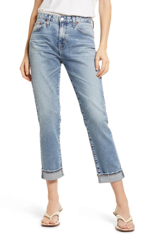 AG Ex-Boyfriend Slouchy Slim Jeans in 20 Years Skyhawk, Size 31