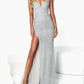 Portia&Scarlett - Strapless Sweetheart Neckline Gown With Slit