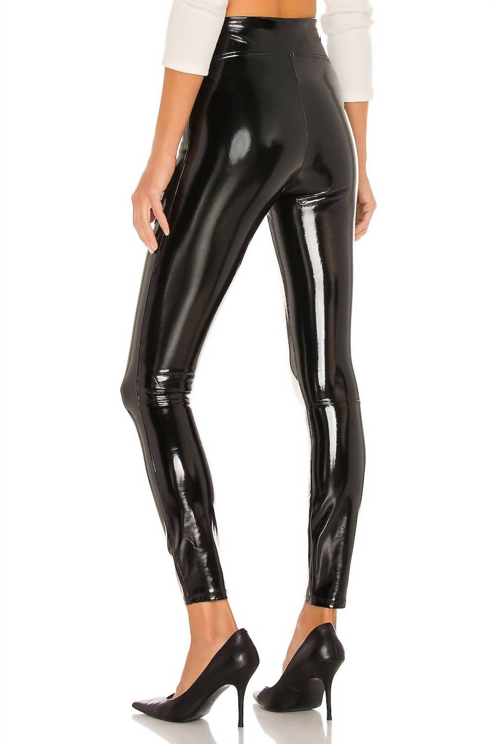 Commando - Women's Faux Patent Leather Leggings