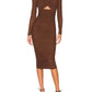 Bardot - Aliyah Long Sleeve Midi Dress