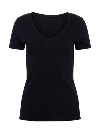 L'Agence - Daija Relaxed V-Neck Tee