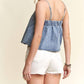 Adora - Southern Cutie Washed Crop Top