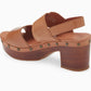 Chocolat Blu - Women Garland Slingback Platform Sandal