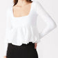 Steve Madden - Harmony Square Neck Top