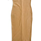 7 For All Mankind - Bodycon Ribbed Short Sleeve Midi Dress