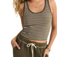 Z Supply - Essy Stripe Cropped Rib Tank