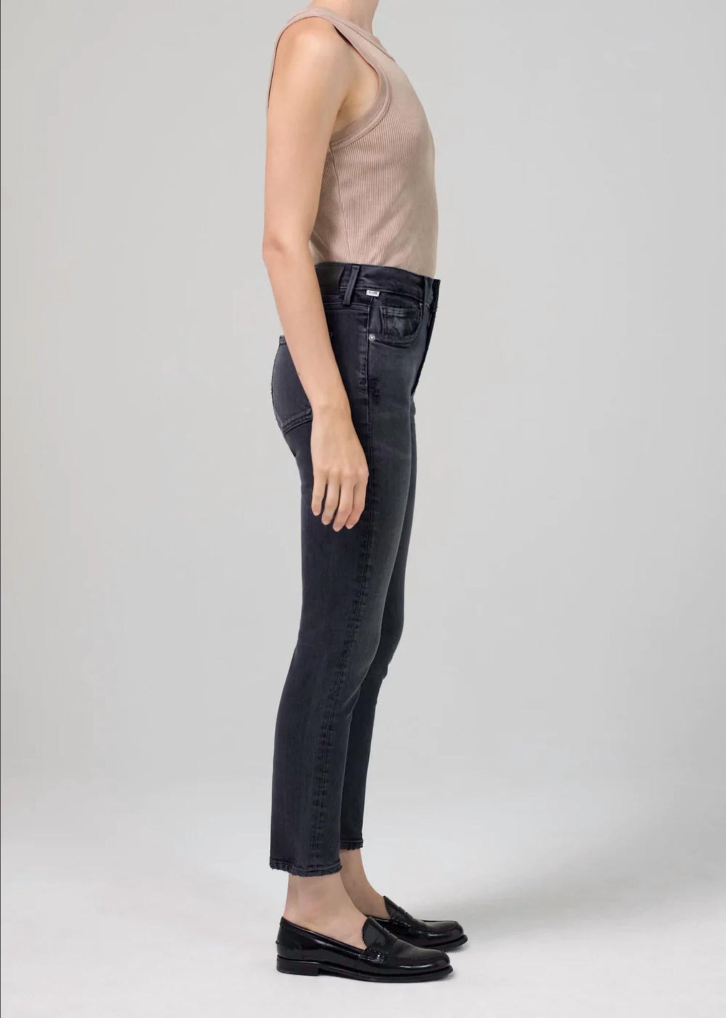Citizens Of Humanity - Ella Mid Rise Slim Crop Jean