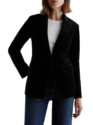 Ag Jeans - Rue Pinstripe Velvet Blazer