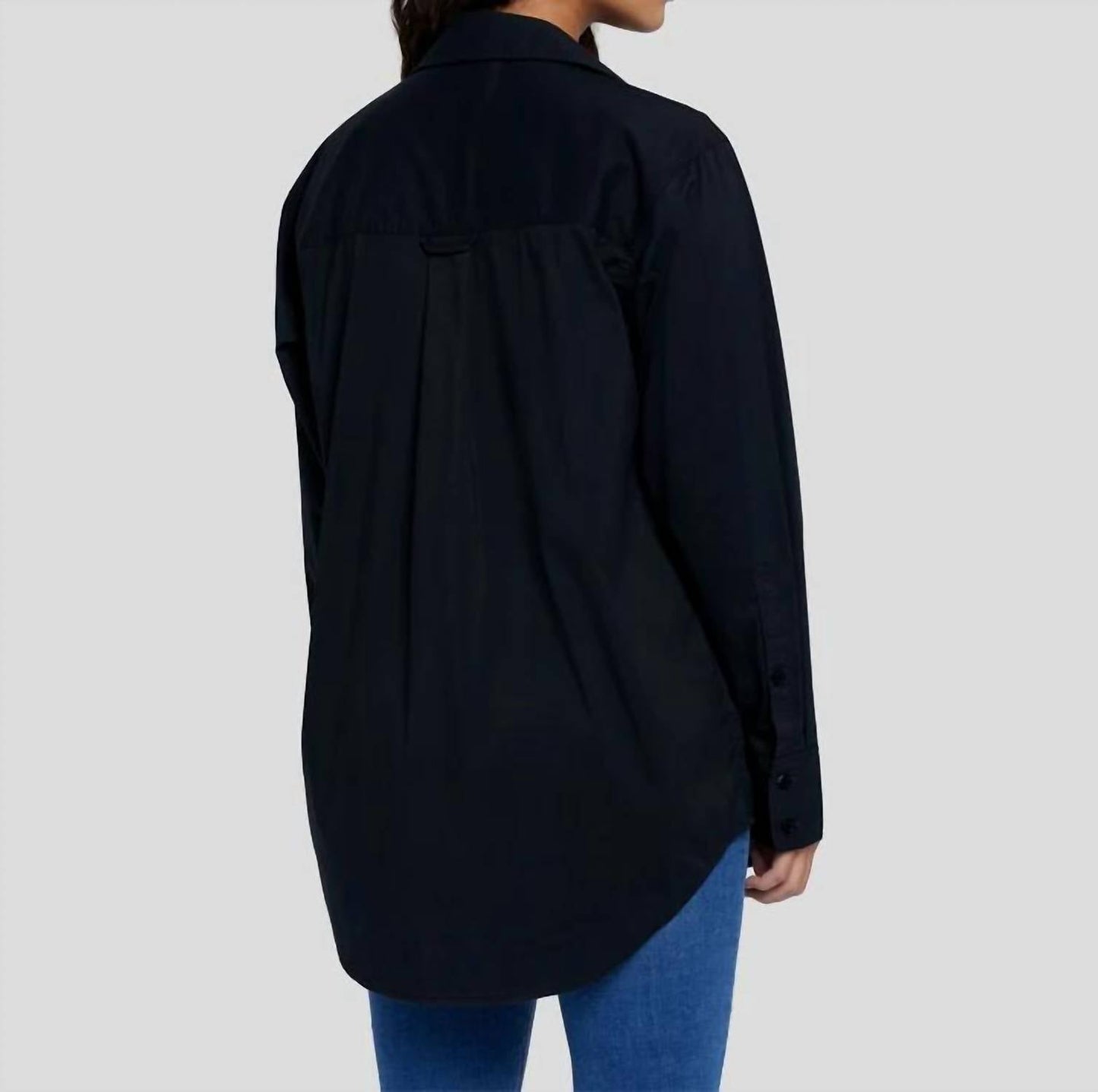7 For All Mankind - Poplin Button Up Long Sleeves Shirt