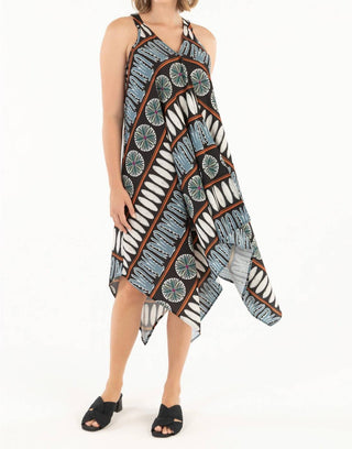 Isle By Melis Kozan - Handkerchief Midi Trapeze Dress