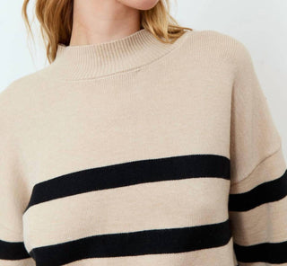 Deluc - Salvia Mockneck Sweater
