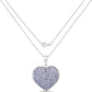 4.86 Carat Genuine Tanzanite .925 Sterling Silver Pendant