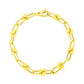 14k Yellow Gold 7 1/2 inch Jax Chain Bracelet