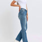 Judy Blue - Mid Rise Contrast Wash Destroy Dad Jean