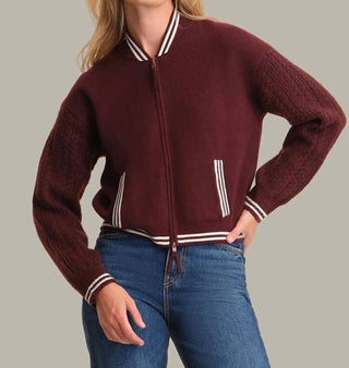 525 America - Flynn Cable Sleeve Bomber Jacket