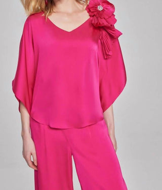 Joseph Ribkoff - Floral Detail Top