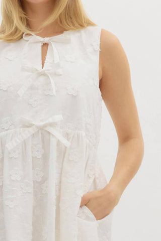 Entro - Hanna Scalloped Hem Mini Dress