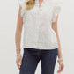 Entro - Floral Applique Blouse