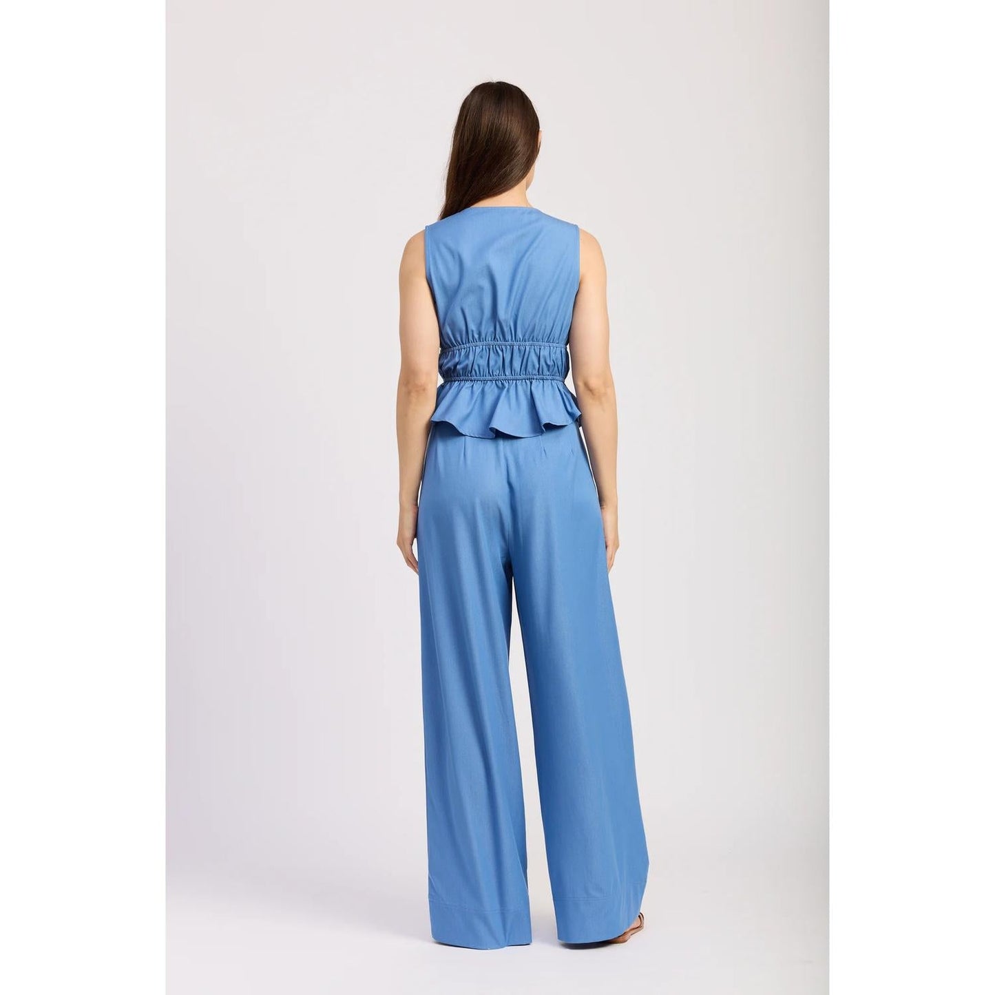 En Saison - Sleeveless Double Tie Top