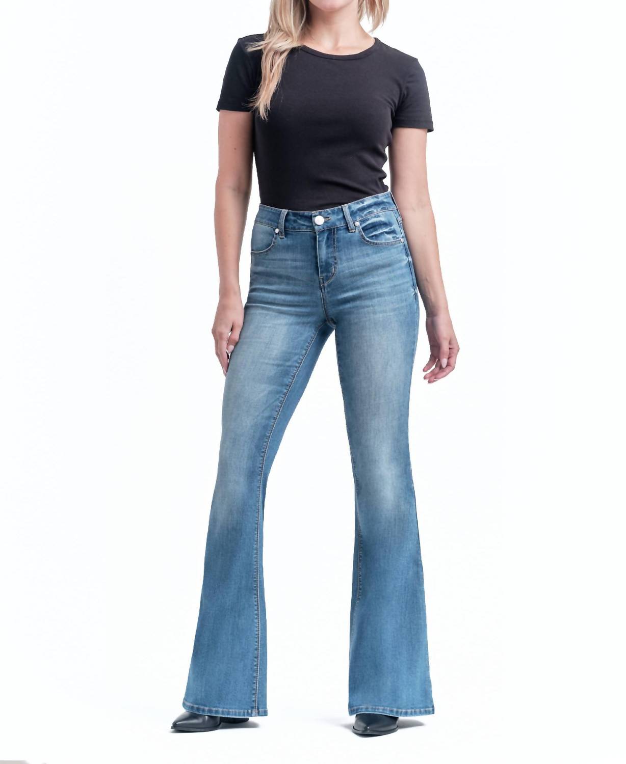 1822 Denim - Mid-rise Flare Jean